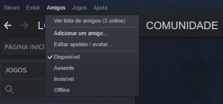 caminho para obter o codigo do amigo